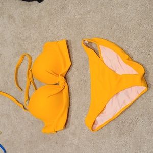 Yellow bikini